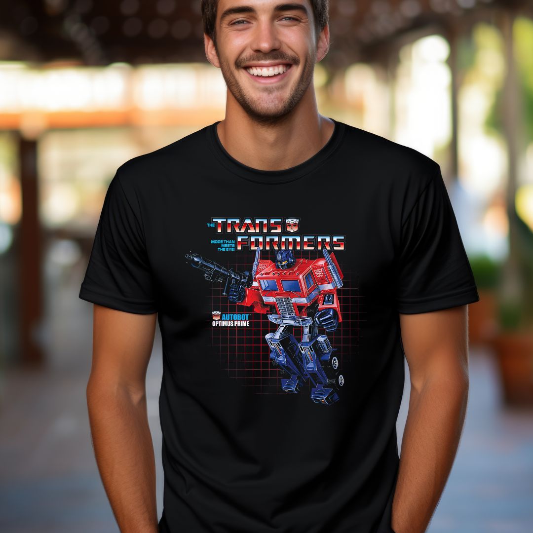 Generation 1 Transformer- Optimus Prime Tee