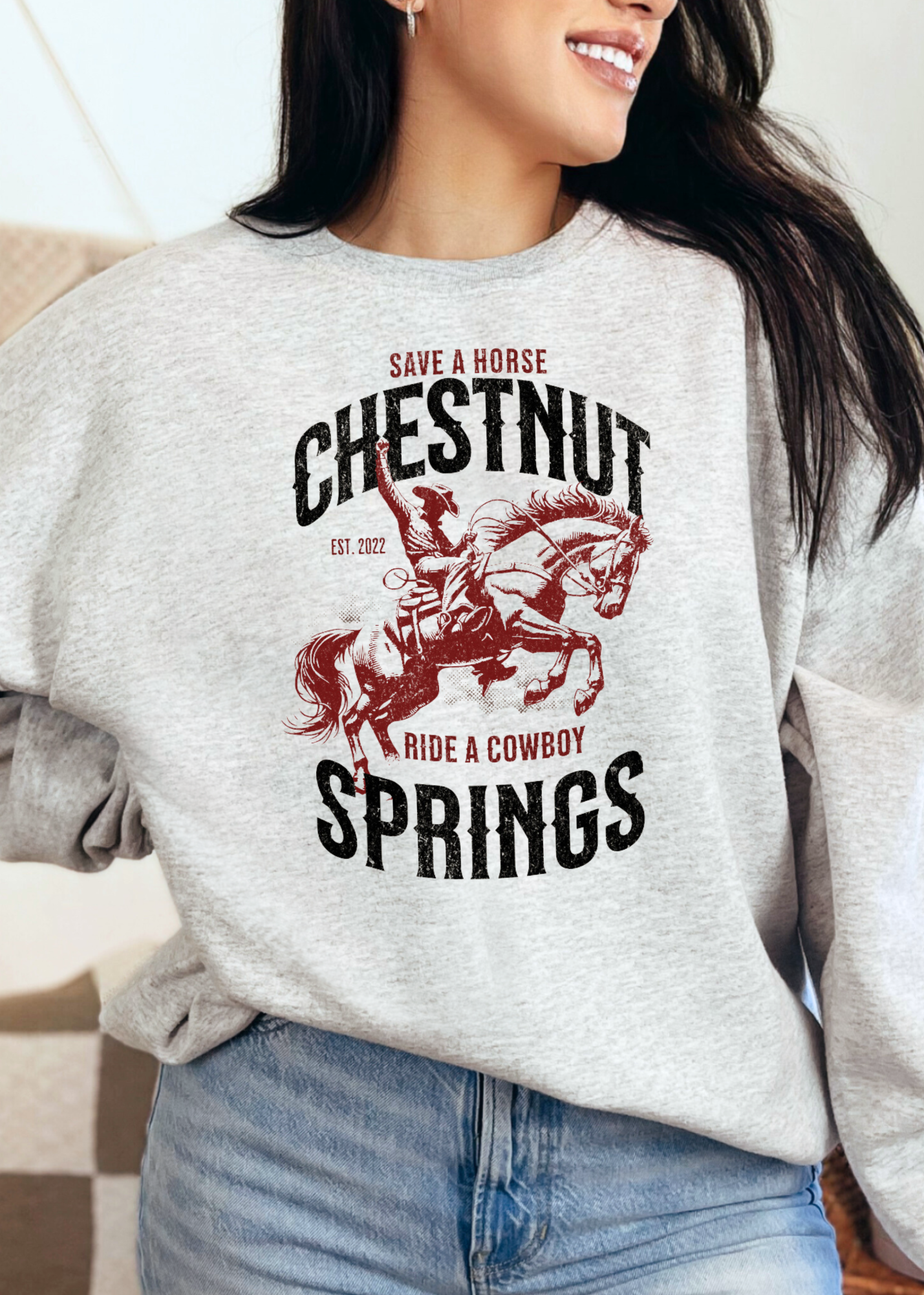 Flawless Cowboy Era Crewneck