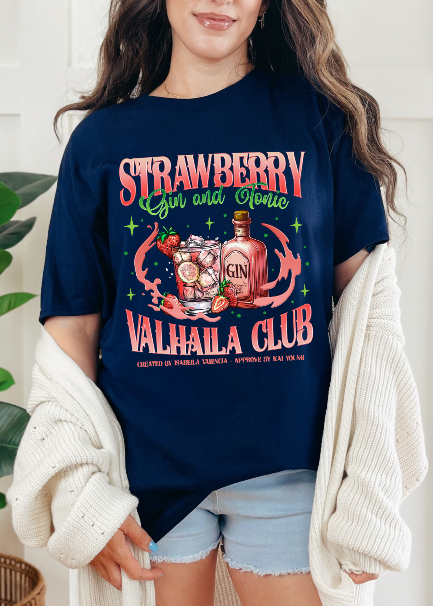 Valhalla Club | Strawberry Gin & Tonic T-shirt & Crewneck