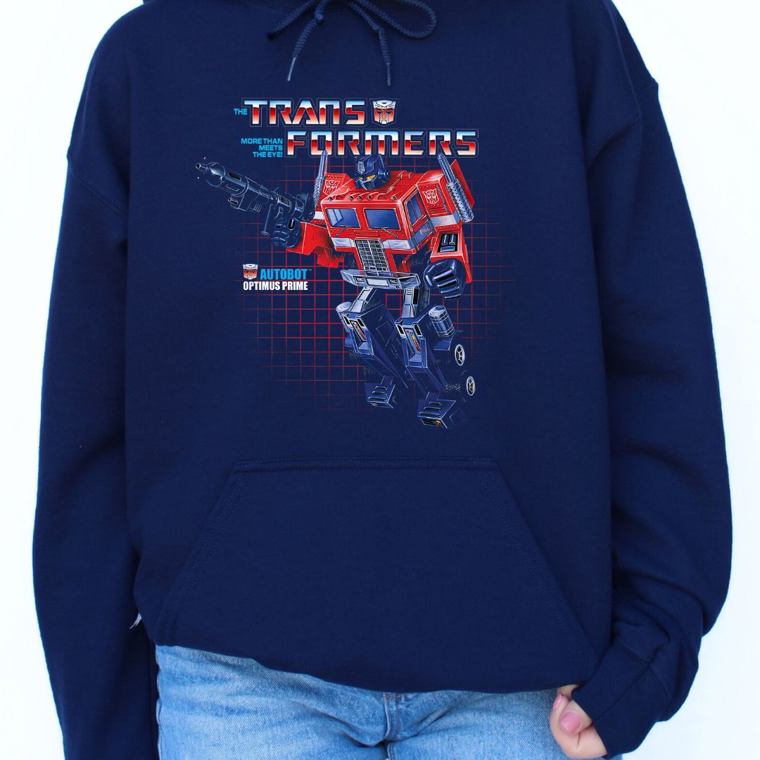 Generation 1 Transformer- Optimus Hoodie