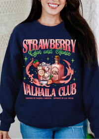 Valhalla Club | Strawberry Gin & Tonic T-shirt & Crewneck