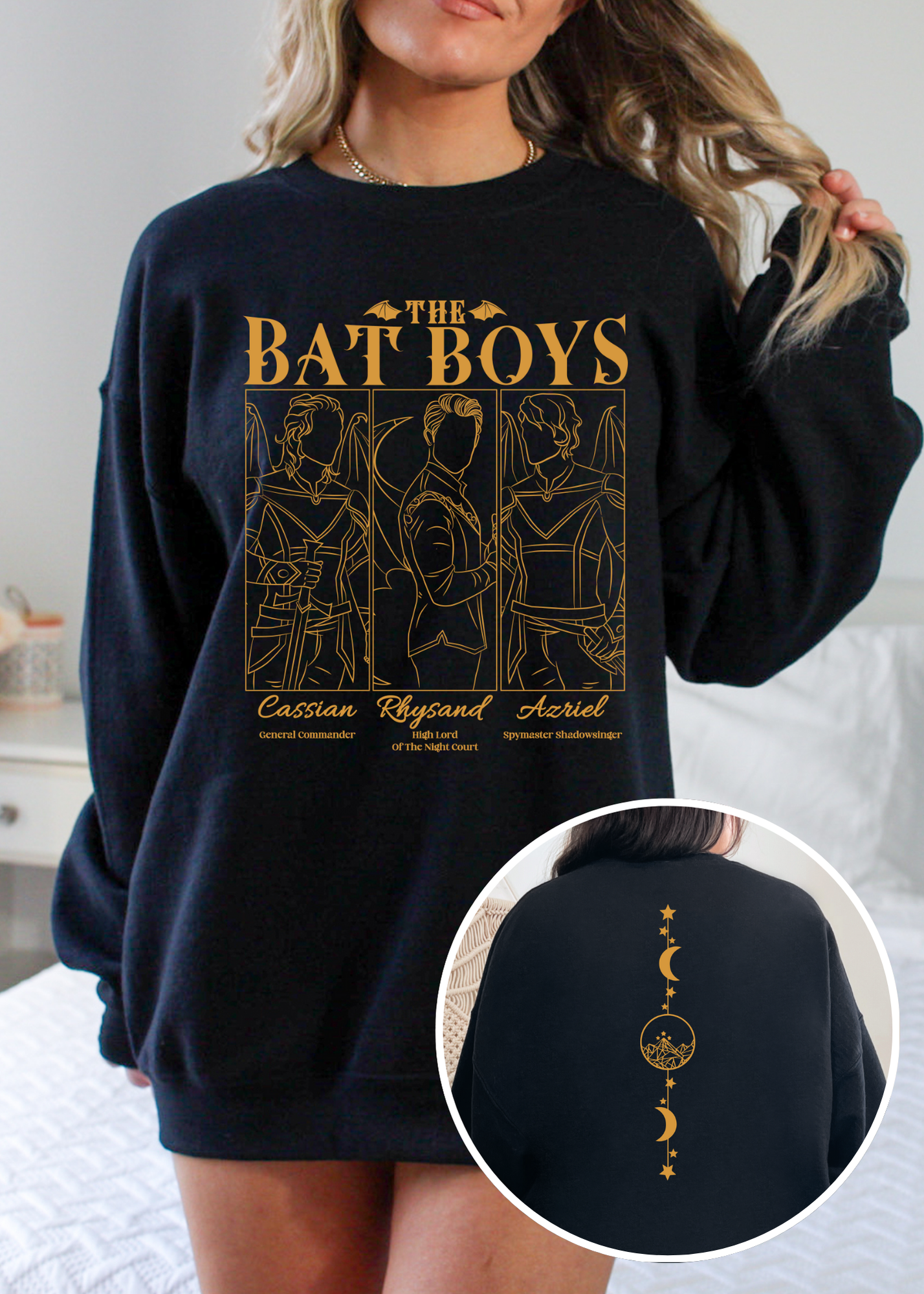 Bat Boys ACOTAR Inspired | T-shirt & Crewneck