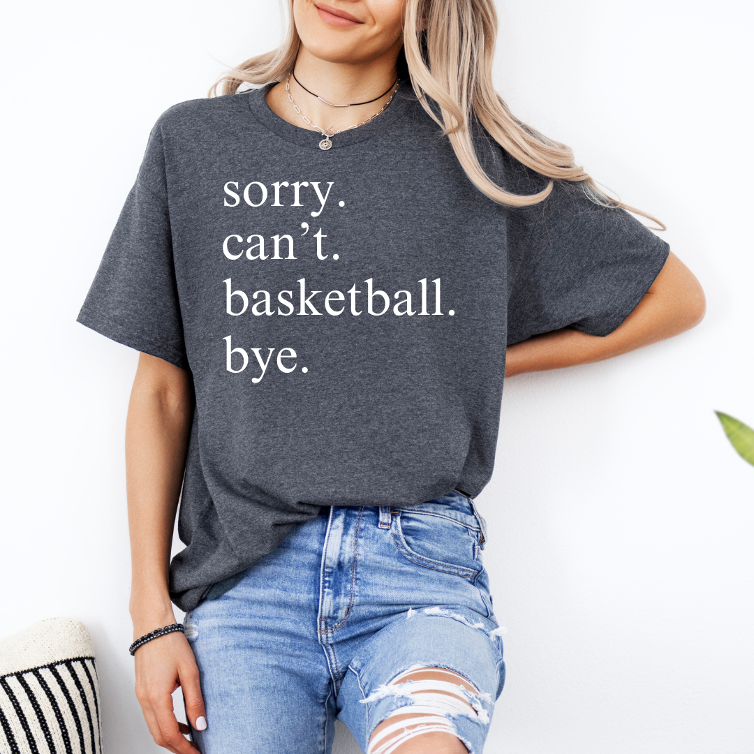 Busy Sport Mom Collection: Basketball Mom Tee