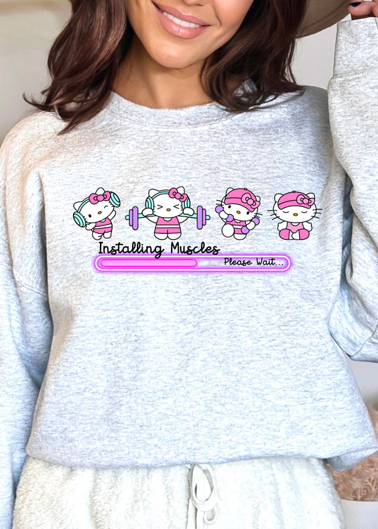 Installing Muscles Club — Tee & Crewneck