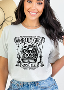 Morally Grey Book Club | Dark Academia Skull  T-shirt & Crewneck