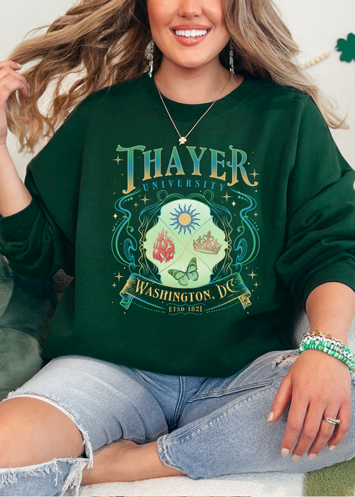 Thayer University - Twisted Series Inspired | T-shirt & Crewneck