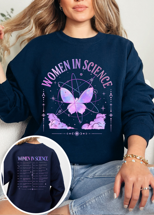 Women in Science T-shirt & Crewneck
