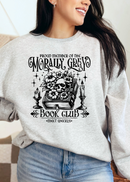 Morally Grey Book Club | Dark Academia Skull  T-shirt & Crewneck