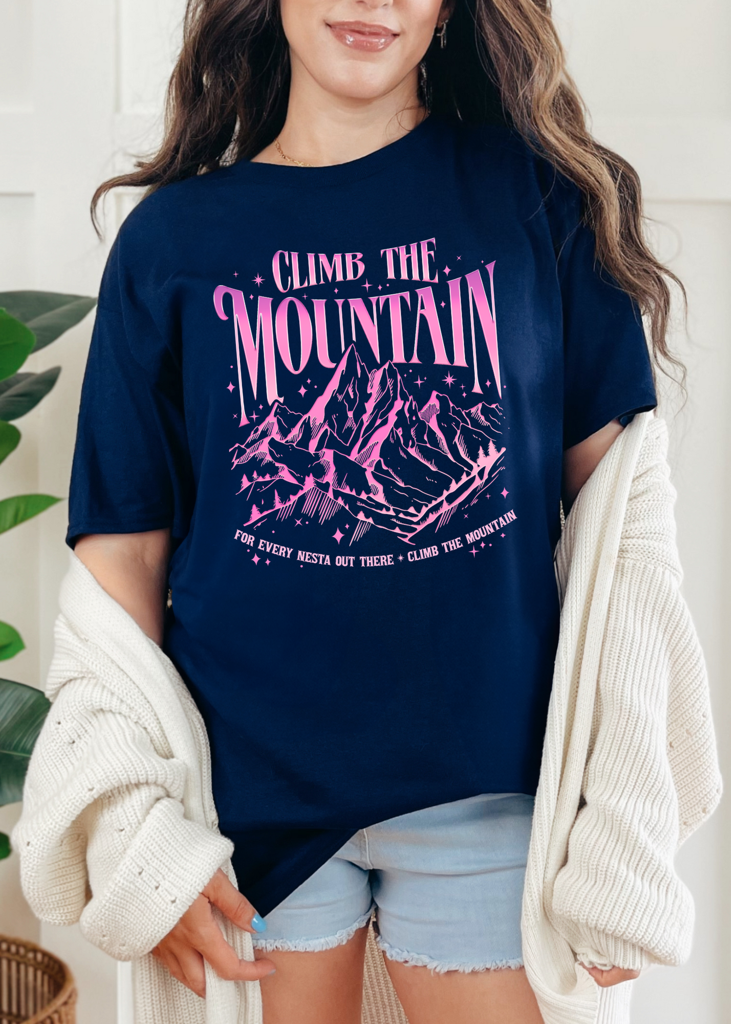 Climb the Mountain Set | Nesta-Inspired  T-shirt & Crewneck