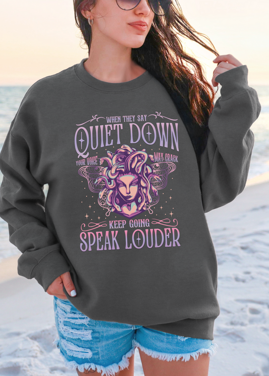 Venom & Volume – Power in Every Word T-shirt, Crewneck & Cropped Top