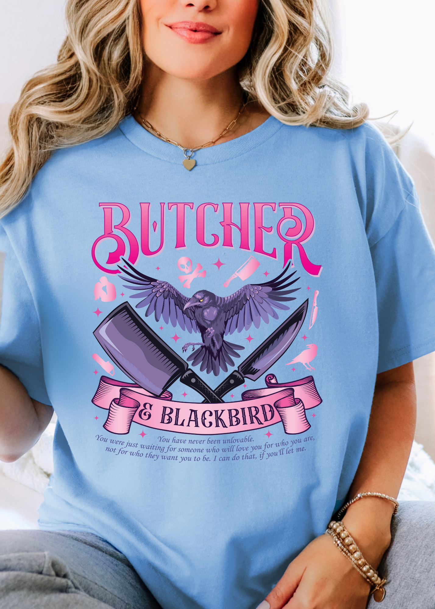 Butcher & Blackbird Inspired | Dark Romance Bookish Shirt T-shirt & Crewneck