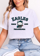 Kitty Football Vibes – Midnight Green Philly Edition Tee & Crewneck