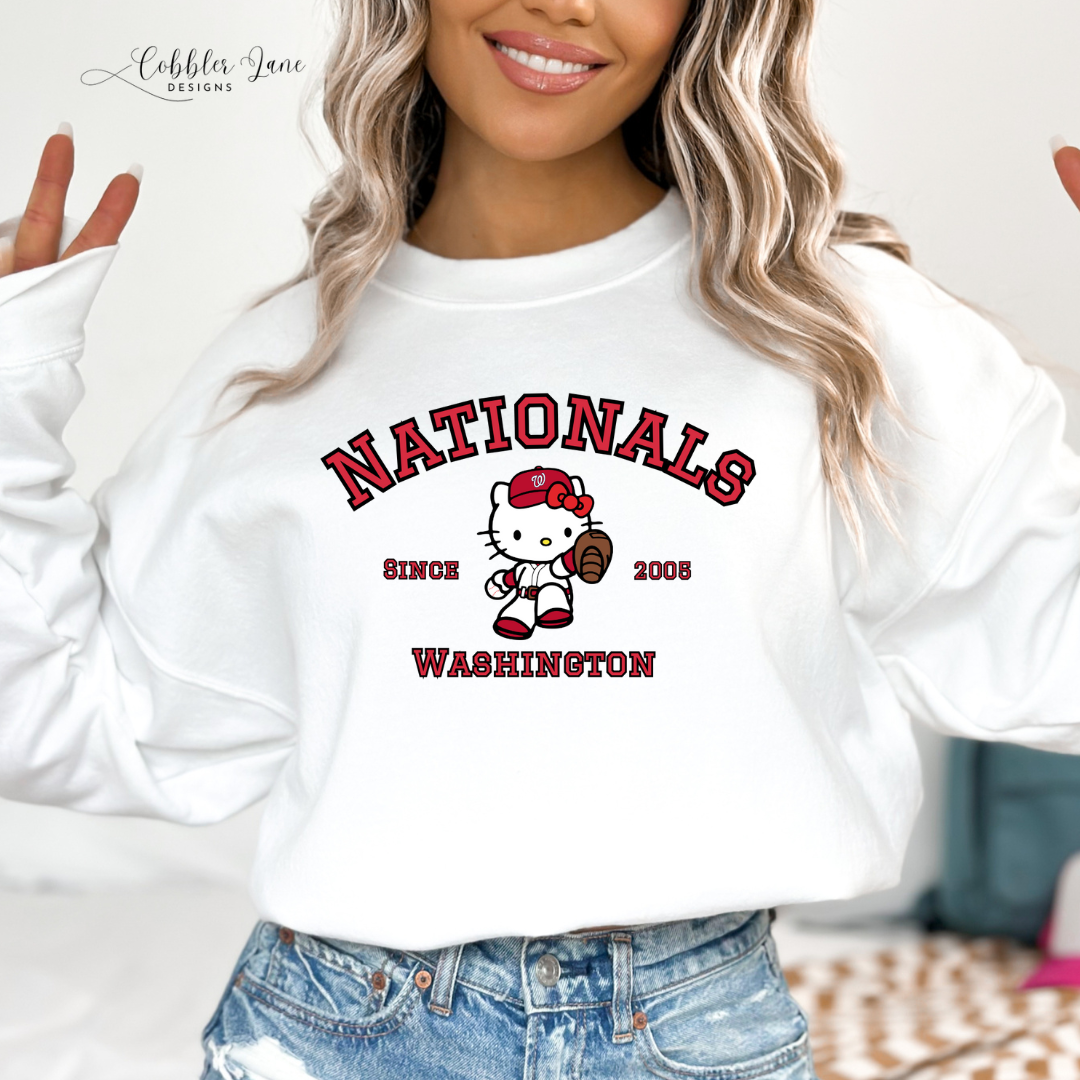 Kitty Loves the Washington Nats