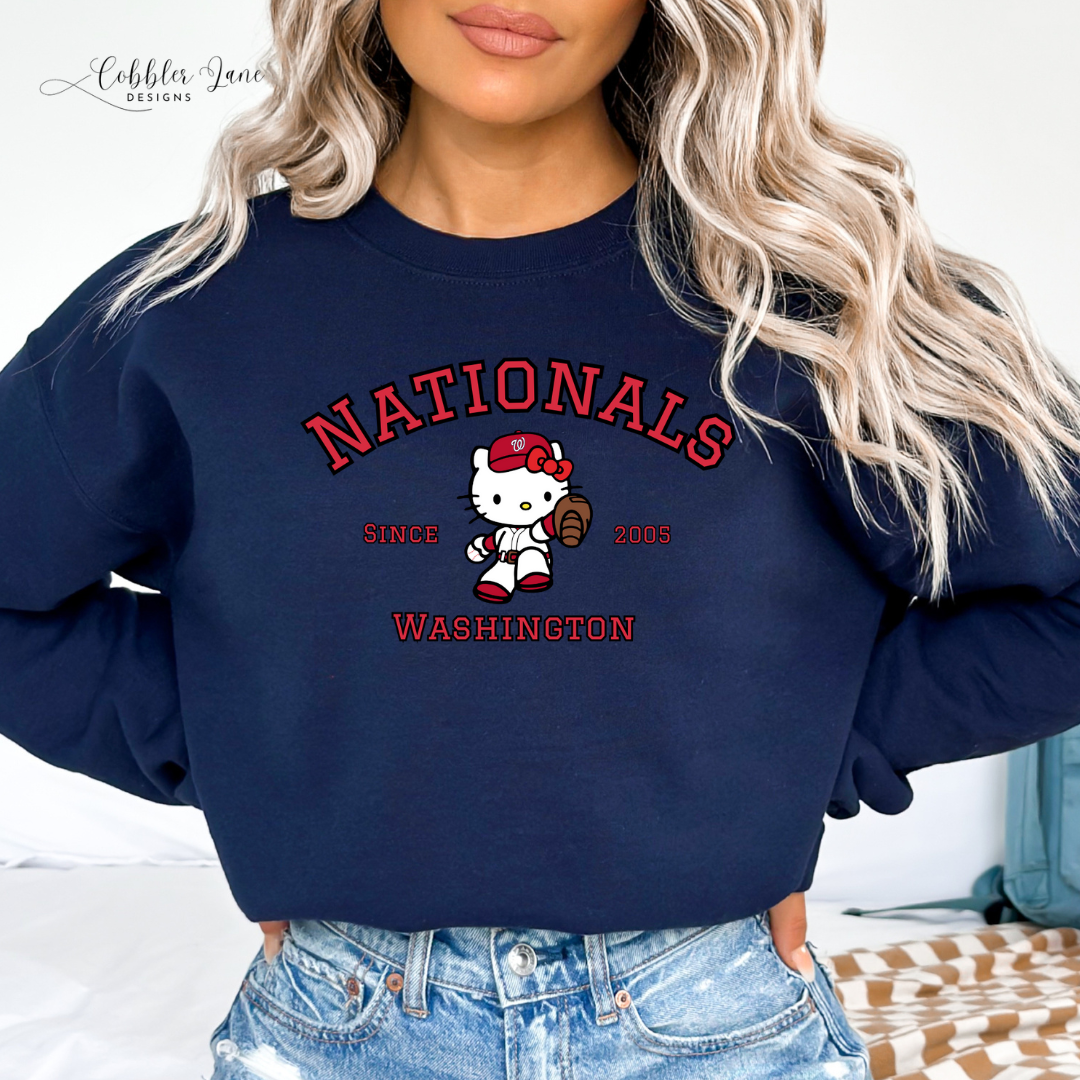 Kitty Loves the Washington Nats