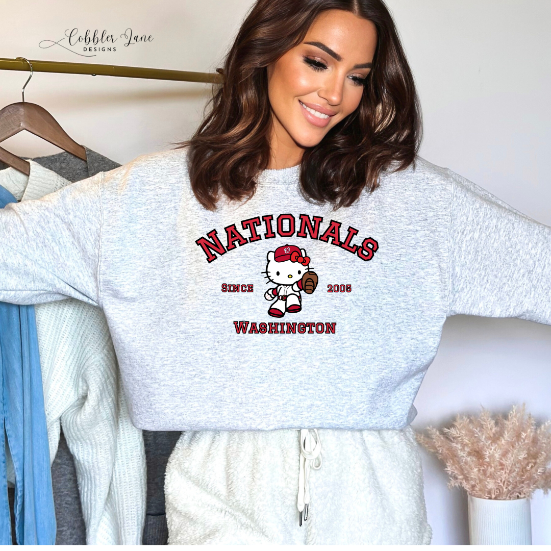 Kitty Loves the Washington Nats
