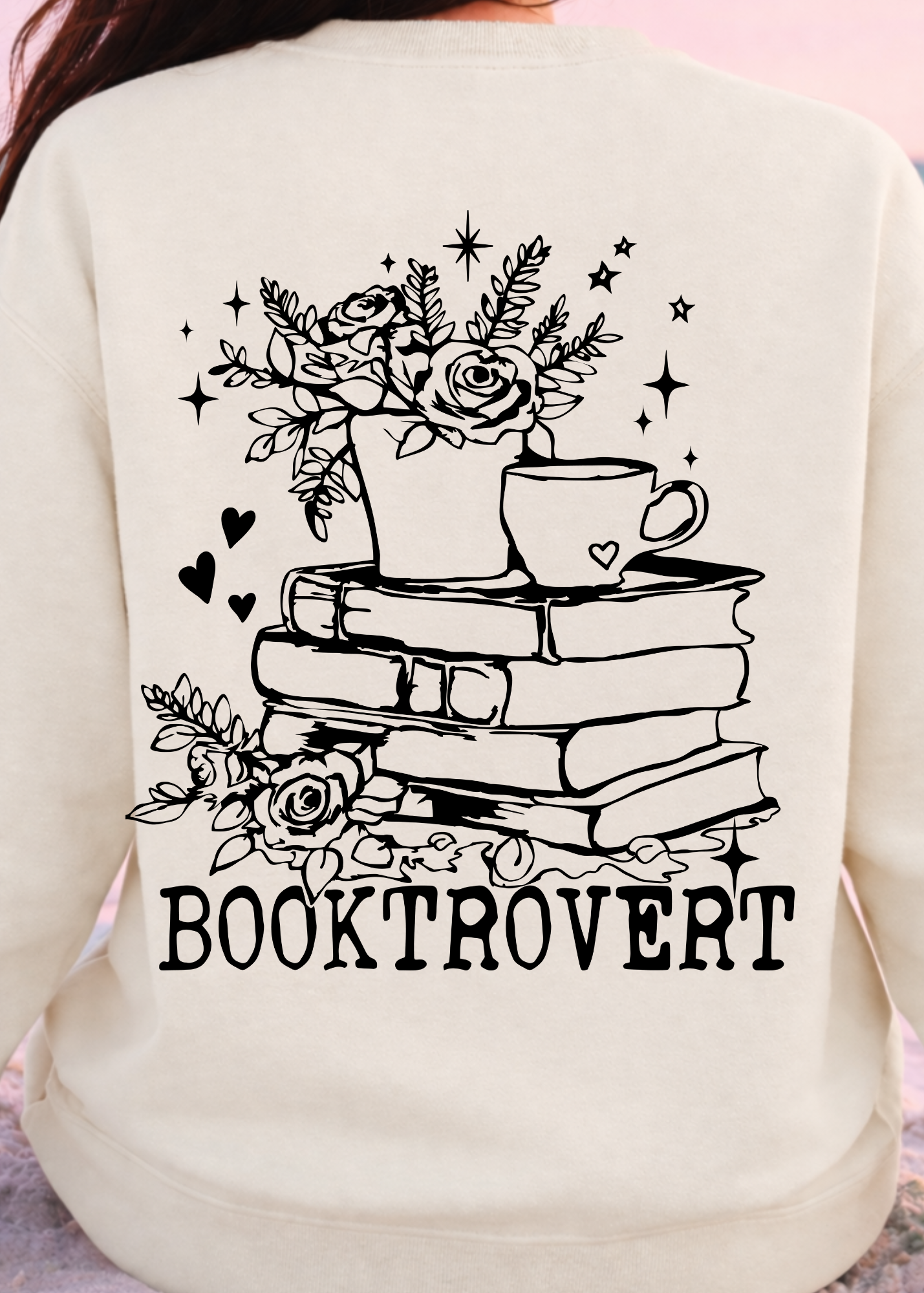 Certified Booktrovert Club  T-shirt & Crewneck