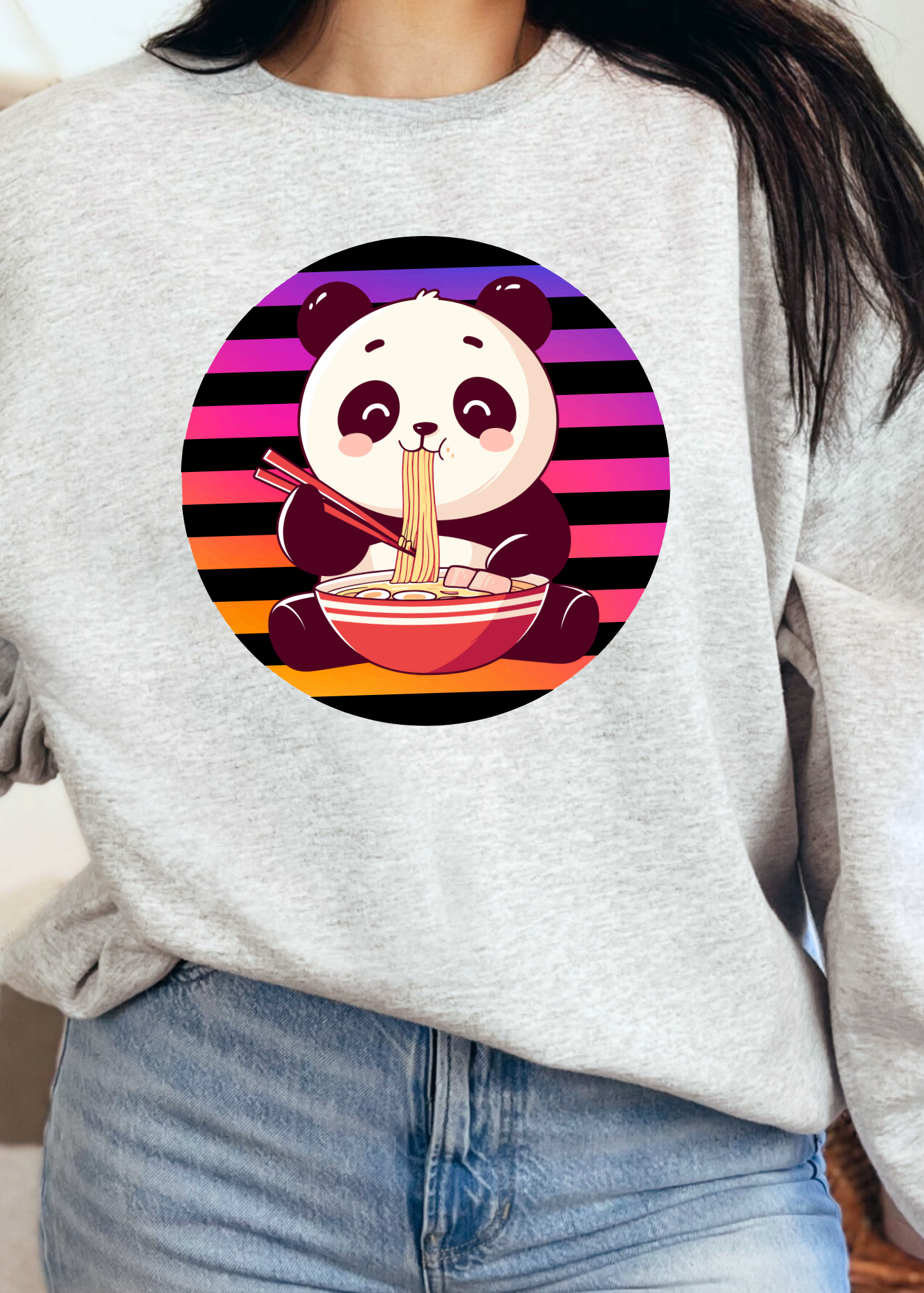 Panda Ramen Club Crewneck