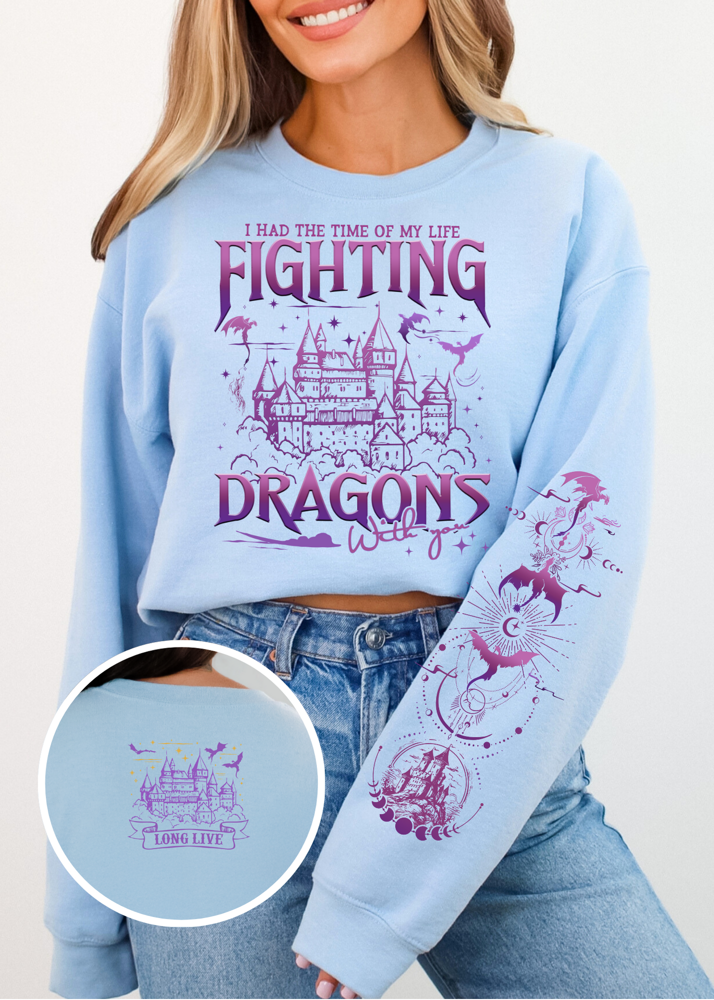 Long Live the Dragon-Slayers Crewneck