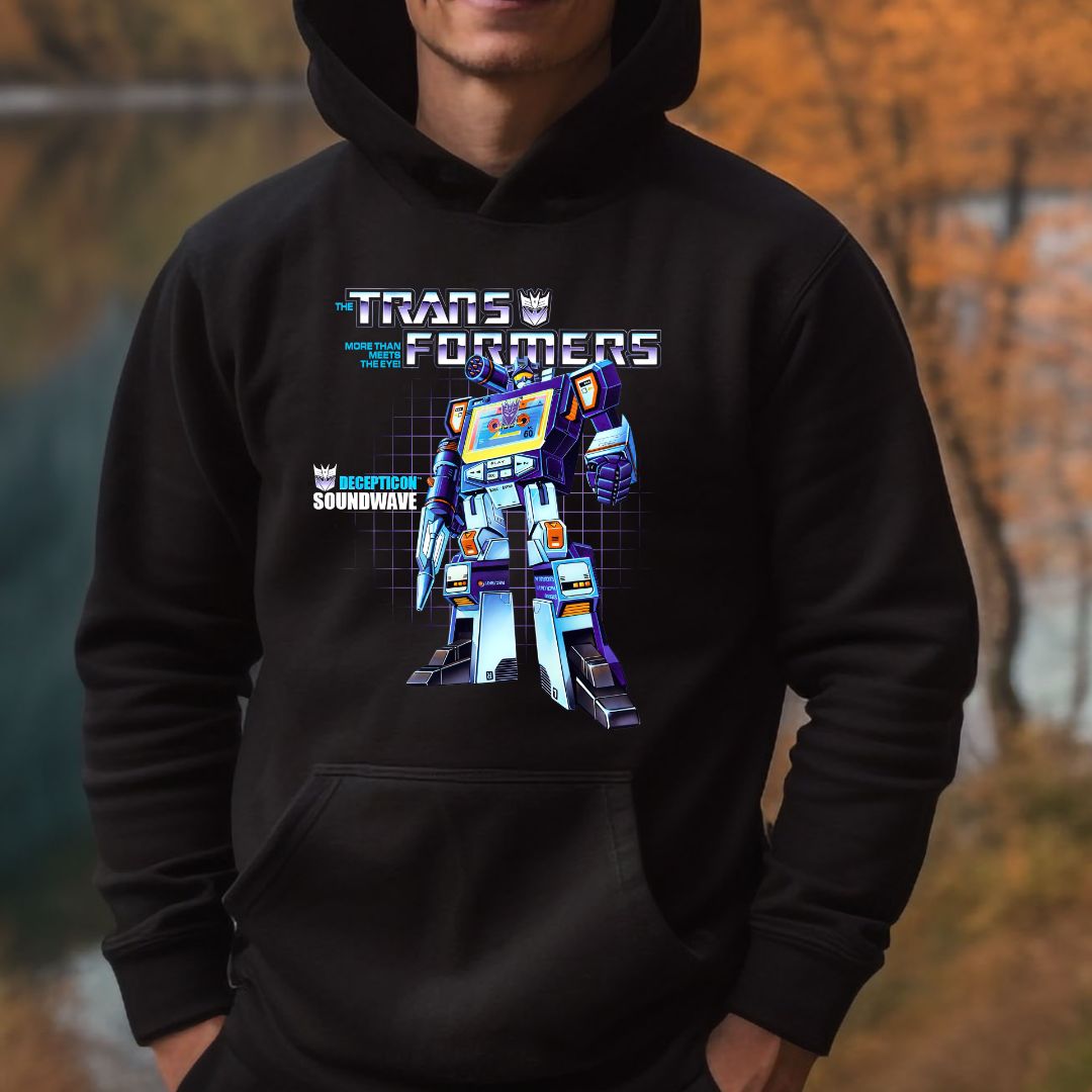 Generation 1 Transformer- Soundwave Hoodie