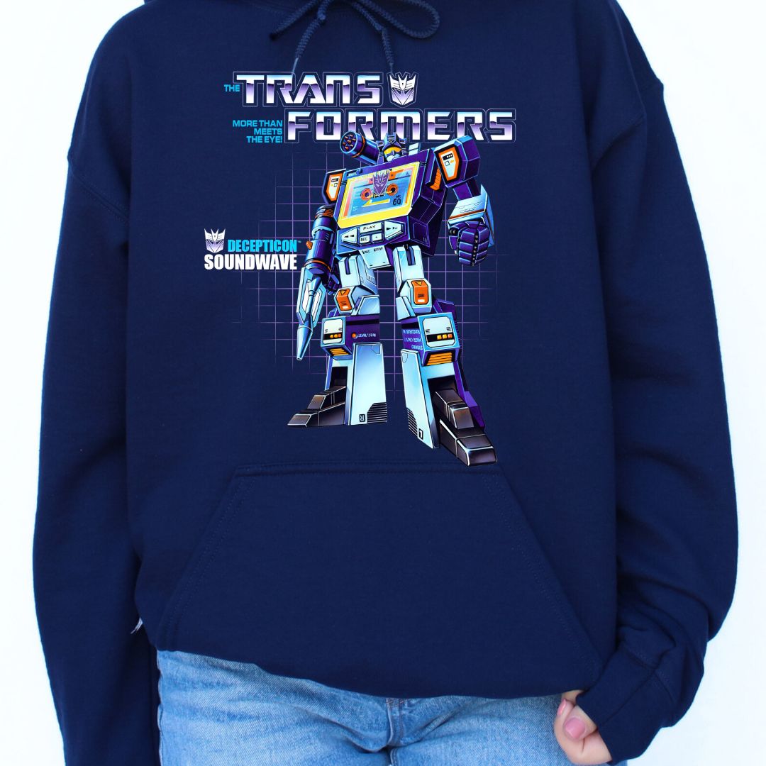 Generation 1 Transformer- Soundwave Hoodie