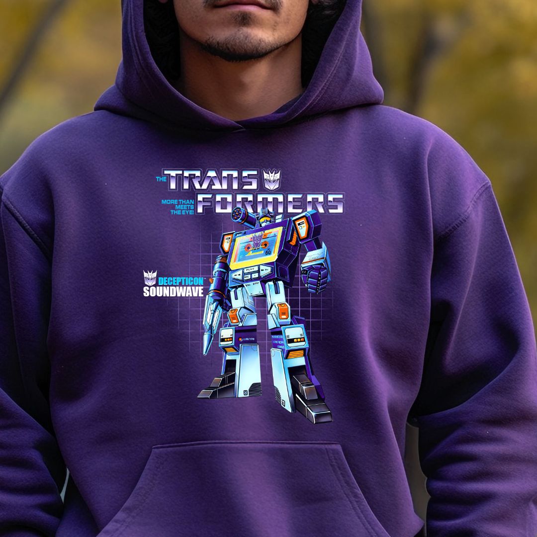 Generation 1 Transformer- Soundwave Hoodie