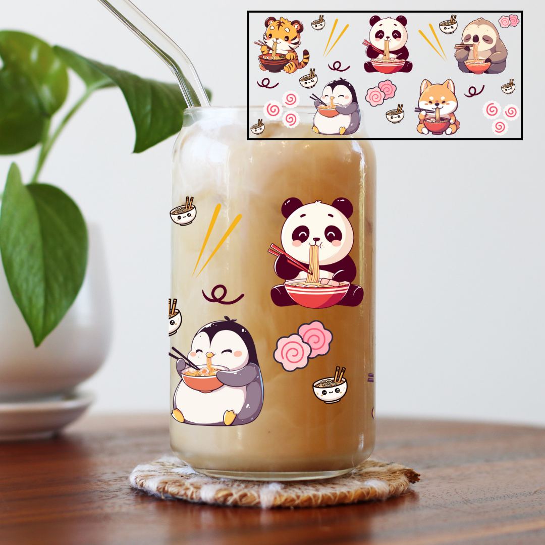 Animal Cuties and Ramen 20 oz Tumbler