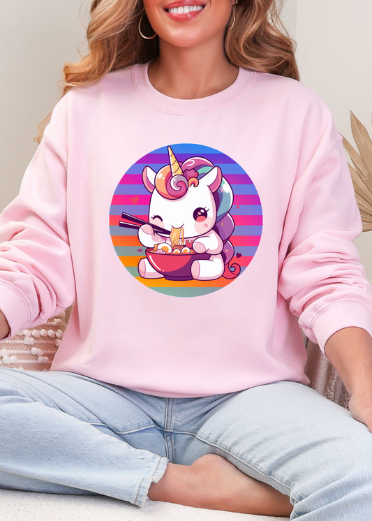 Unicorn Ramen Club Crewneck