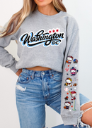 Washington DC Sweatshirt – DC Sports Fan Crewneck