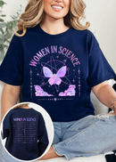 Women in Science T-shirt & Crewneck